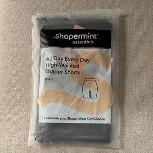 Shapermint Essentials High-Waisted Shaper Shorts - Black
